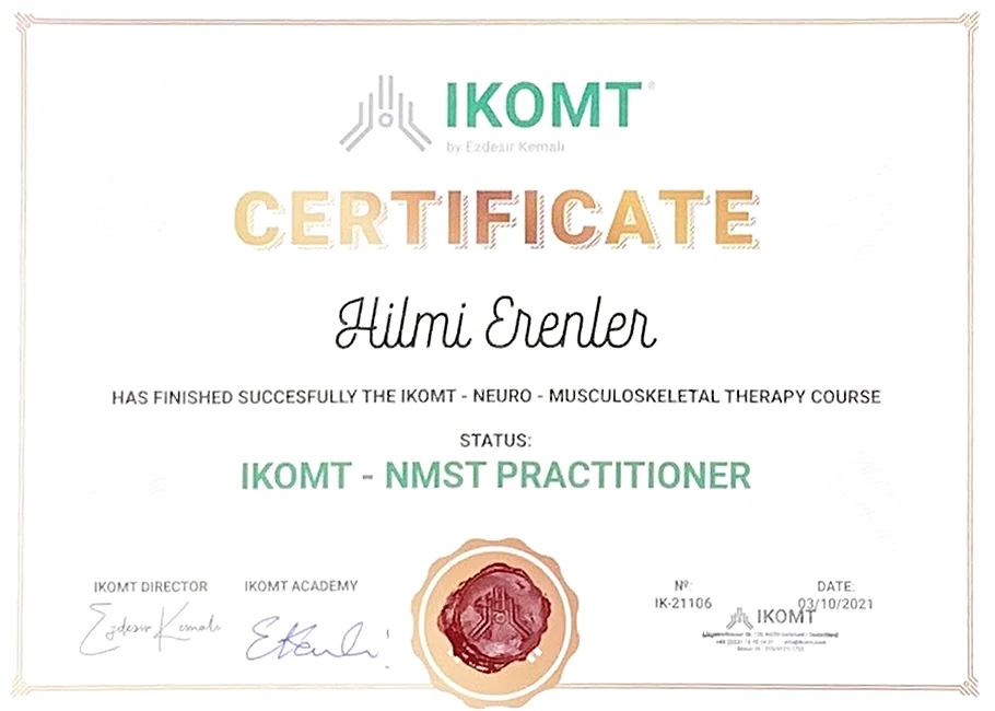IKOMT Kurs Tamamlama Sertifikası